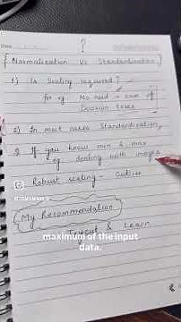 Day 57/60 | difference between standardisation and normalisation scaling in feature transformation