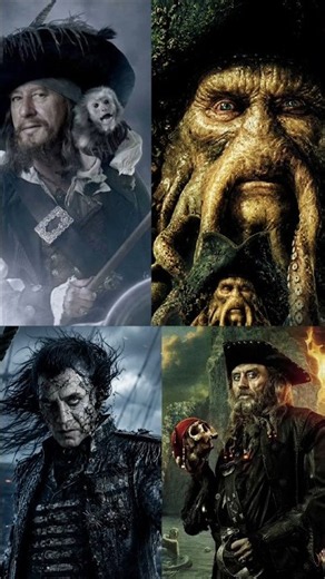 ☠️ Pirates of the Caribbean: All Main Villains (2003–2017)