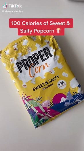 Proper Sweet & Salty Popcorn: 100-Calorie Snack Comparison