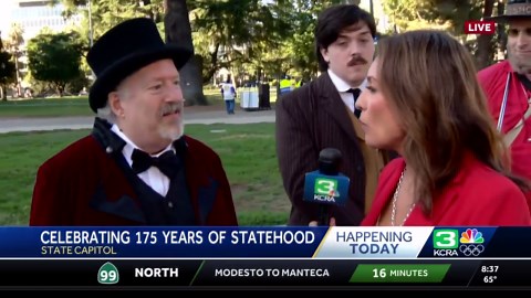 Celebrating 175 years of statehood: California birthday block party planned Tuesday at the Capitol