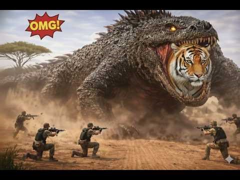 Heroic Rescue Team Saves Mother Tiger From Giant Shadow Monitor | Vanguard Animal Rescues