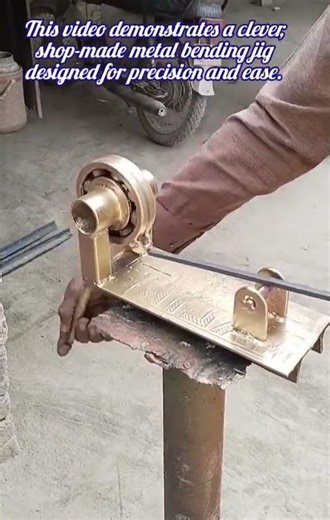 DIY Precision Metal Rod Bender