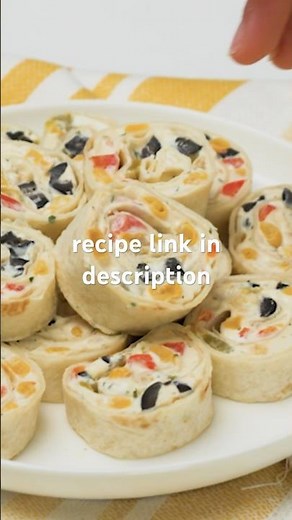 We call these “Poolside Pinwheels.” the perfect afternoon snack for your next pool party!