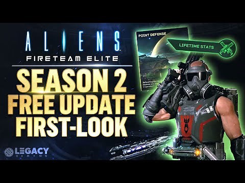 Aliens: Fireteam Elite Huge Season 2 Free Update | First Look - New Guns, Game mode, And More