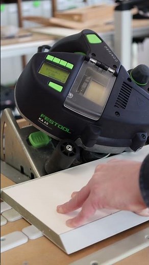 The start of the perfect edge with Festool Edge Bander KA 65 ✅