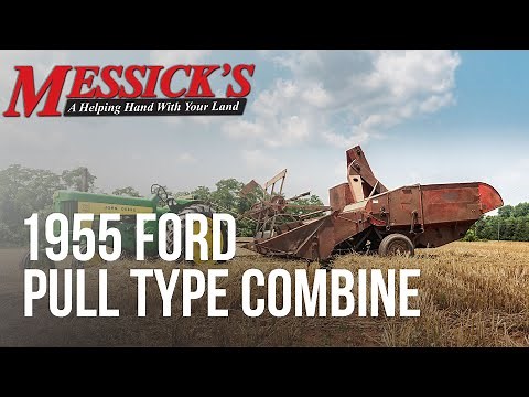 1955 Ford Pull Type Combine