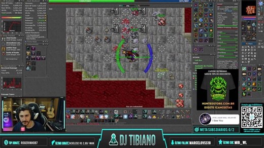 Teorizando sobre o balanceamento no Tibia e depois task no global !camisetas