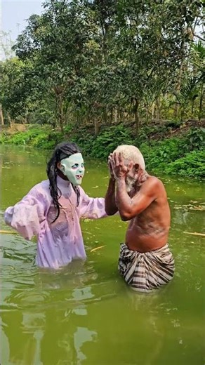 Epic Underwater Ghost Prank on Grandpa! CRAZY Scare!