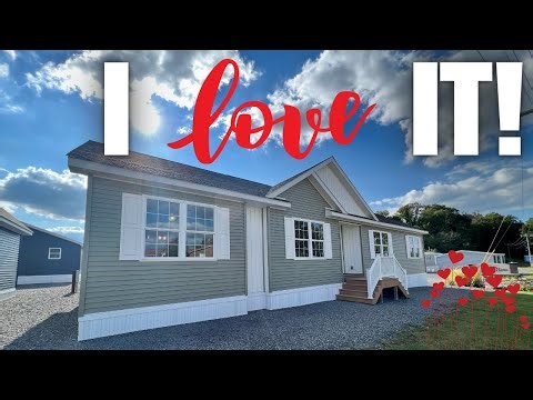 IDEAL SIZE! The WHOLE FAMILY gonna LOVE this NEW modular home! Prefab House Tour