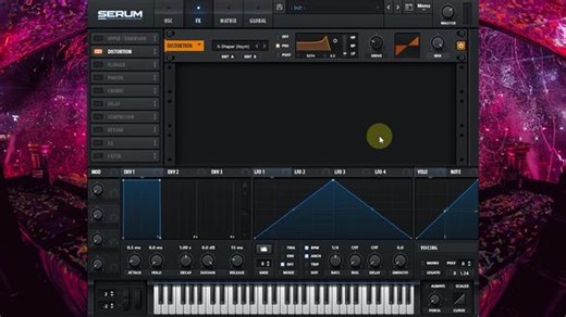 SERUM合成器教程：FX栏DISTORTION效果器详解 #编曲教程