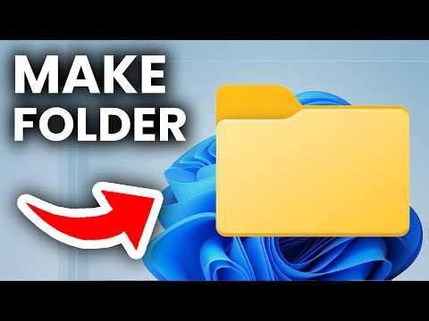 How To Make A New Folder In Laptop - Windows 11/10