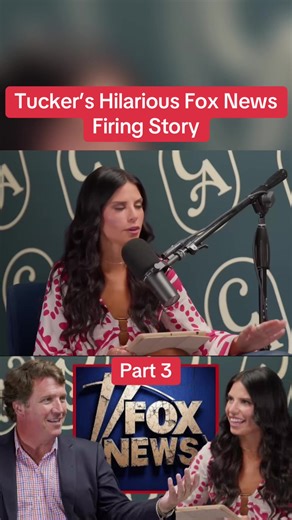 Part 3 - Tucker’s Hilarious Fox News Firing Story #TuckerCarlson #AlexClark #CandaceOwens #Epstein #donaldtrump