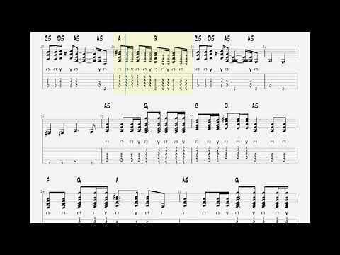 The Whitestripes - Dead Leaves & The Dirty Ground || Guitar Play Along Tab