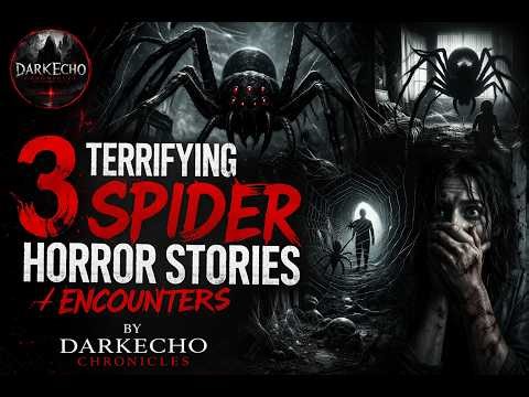 3 Terrifying Spider Horror Stories / Encounters | Story By DarkEcho Chronicles