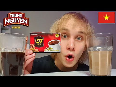 Vietnamese Coffee Experience! ☕ (Trung Nguyên G7 Instant Coffee Review)