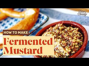 How to Make Fermented Mustard (With Hot Sauce Brine)