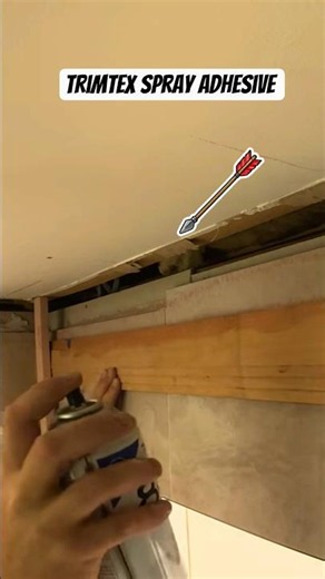 How to get cornice to stick to smooth surfaces #diy