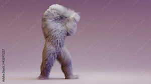 looped Hairy Monster Dancing tut hip hop