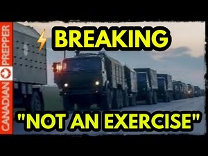 ⚡BREAKING: Russian Troops AMASSING Rapidly, DONT BE FOOLED by MSM, Major ESCALATION Imminent?! | Canadian Prepper VLOG