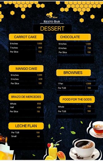 “ The CAKES are B A C K! 🎂🍰 get ready to satisfy your craving. ♦️For Inquiries feel to message us. ♦️☎️ 0917-5191759 & 09154079828 | Beehive Restaurant and Catering Services