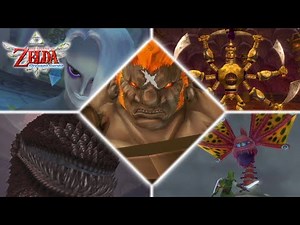 All Bosses - The Legend of Zelda: Skyward Sword (Wii)
