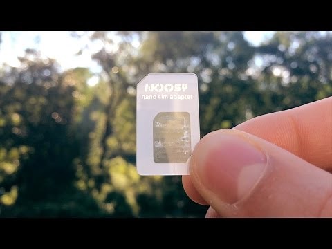 Noosy SIM Card Adapter Review!
