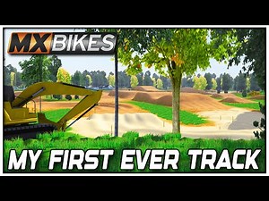 I BUILT MY FIRST TRACK IN MX BIKES! Here's How it Went