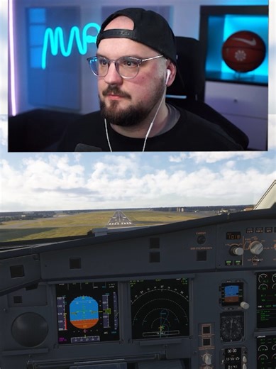 Katastrophale Landung mit der A340 im MSFS 2024