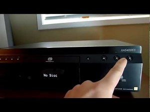 Sony SCD-XA5400es Overview