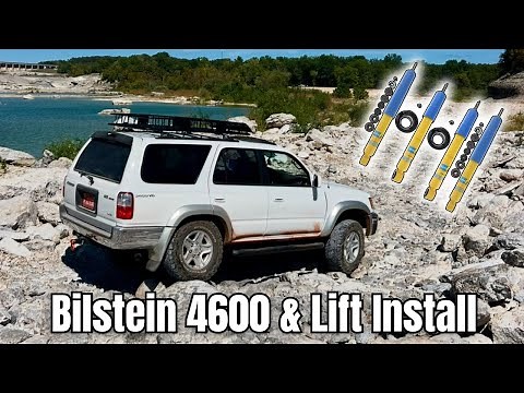 Installing Bilstein 4600s and a 1.5 Inch Lift on my 3rd Gen 4Runner