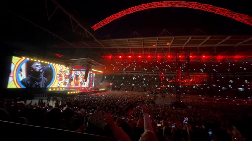 At Wembley with my lad - both reliving the 90’s and enjoying oasis after what seems a lifetimes wait . Verdict Incredible and the best gig either of us have been to!’ Met a lovely very tall man who looked familiar ? Gregg Davis , disguised with glasses and a baseball cap lol. We wheeled out during the last song and beat the onslaught of getting out from the top floor parking multi-storey and the traffic … plan worked not back at the hotel …awesome. We didn’t look back in A | Peter Lau
