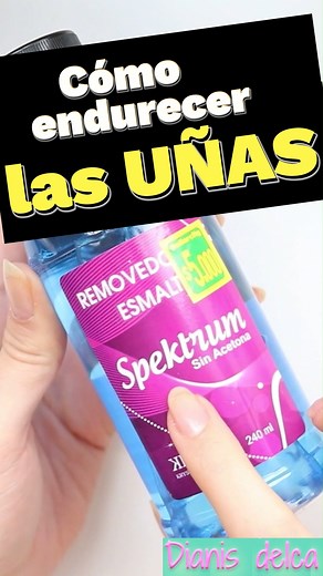 Cómo ENDURECER las UÑAS fácil #remediocasero #tratamientonatural #uñaslargas #tipsdebelleza #ajo | Dianis delca - Lifestyle / Beauty