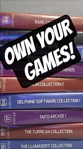 OWN YOUR GAMES!