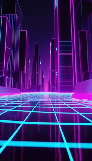 In the cyberspace #cyberpunk #cyberspace #future #synthwave
