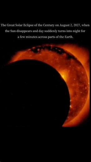 The Solar Eclipse That Will Turn Day into Night Across the Sky.🌌☀#shorts #solareclipse