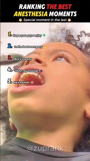 Ranking THE BEST Anesthesia Moments! #usa