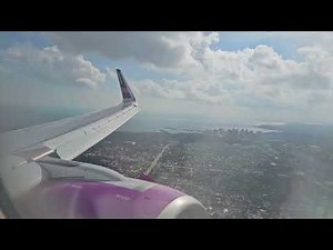 Volaris Airbus A321 Neo landing Miami international airport
