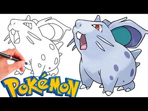 How To Draw FEMALE NIDORAN POKEMON #029 | Generation 1