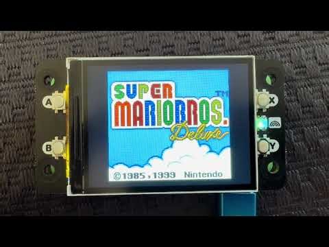 RPI02W emulated games running direct to LCD (no fbcp)