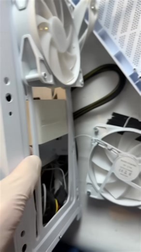 •Making an Incompatible GPU Fit• #pcbuild #pcgaming #custompcbuilding #pc