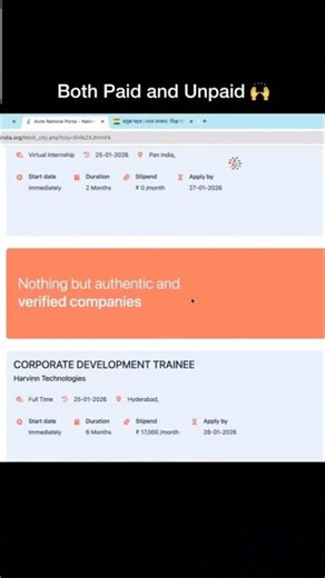 Govt Internship Portal for Students | Republic Day Special #shorts #internship#republicday #ytshorts