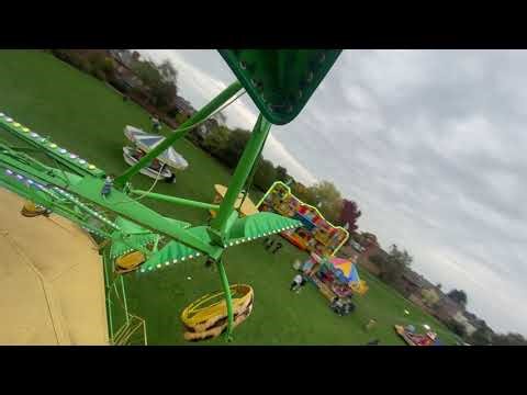 Jungle Swing Paratrooper Ride POV | Syston Fair 2025