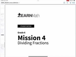 Grade 6 Mission 4 Lesson 15 Illustrative Math (Zearn)