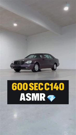 Mercedes 600 SEC C140 – The V12 Coupe That Defined Luxury 😍 (For Sale) . . . . More info about this C140 - at Marc Luca . . . . #c140 #600sec #classiccar #mercedesclassic | 80s 90s Cars Club