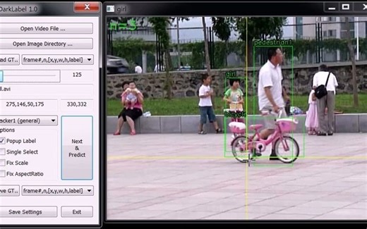 DarkLabel (视频标注软件) 演示demo