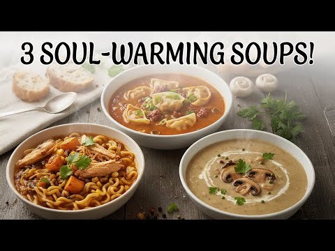 Soul-Warming Soup Recipes You’ll Make Again & Again | Comfort Food | Season 2 Episode 2 | Flambe!