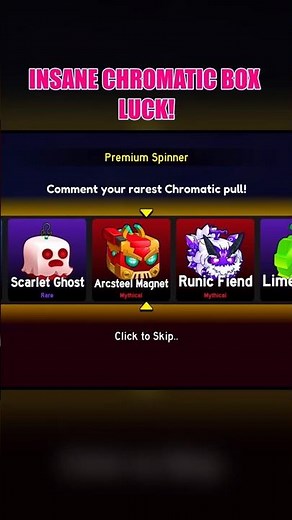 You Won't Believe THIS Chromatic Box Luck! (Blox Fruits) 😱