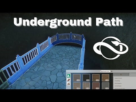 Planet Zoo Underground Path Tutorial