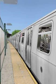 OpenBVE Shorts: R211 B & R160 Q at Avenue H 🚇🗽 #shorts #fyp #nycsubway