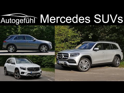 Mercedes GLA vs GLB vs GLC vs GLE vs GLS comparison review!